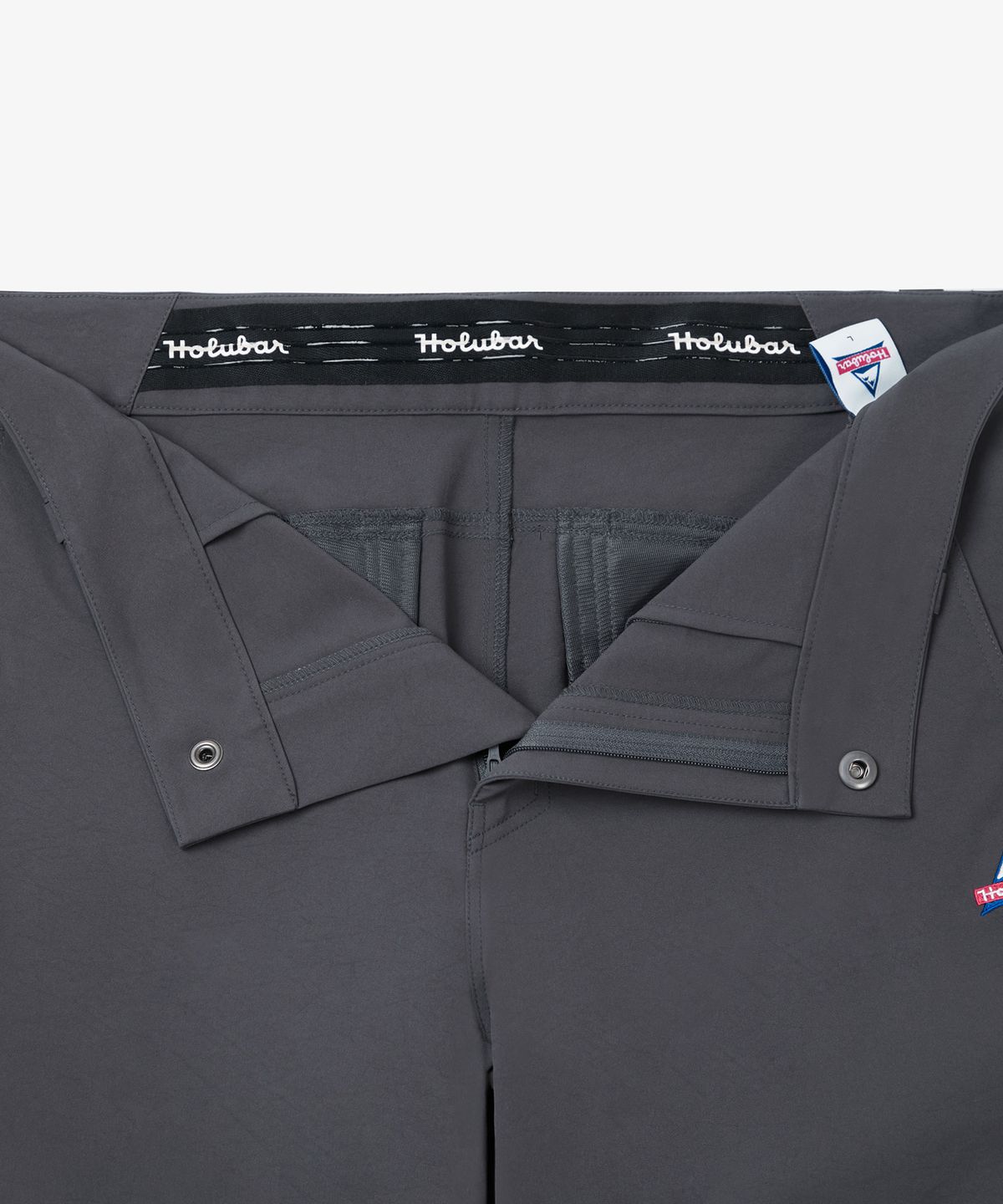 홀루바(HOLUBAR) Larkspur Relaxed Fit Pants Gray