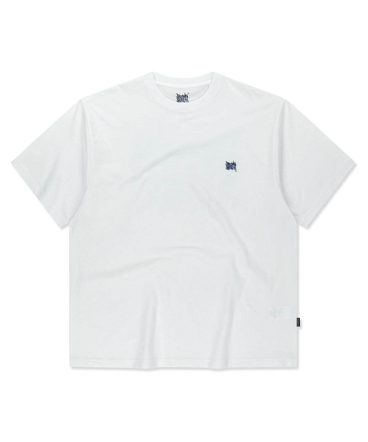 브라운브레스(BROWNBREATH) PATCHWORK TAG V.2 TEE - WHITE