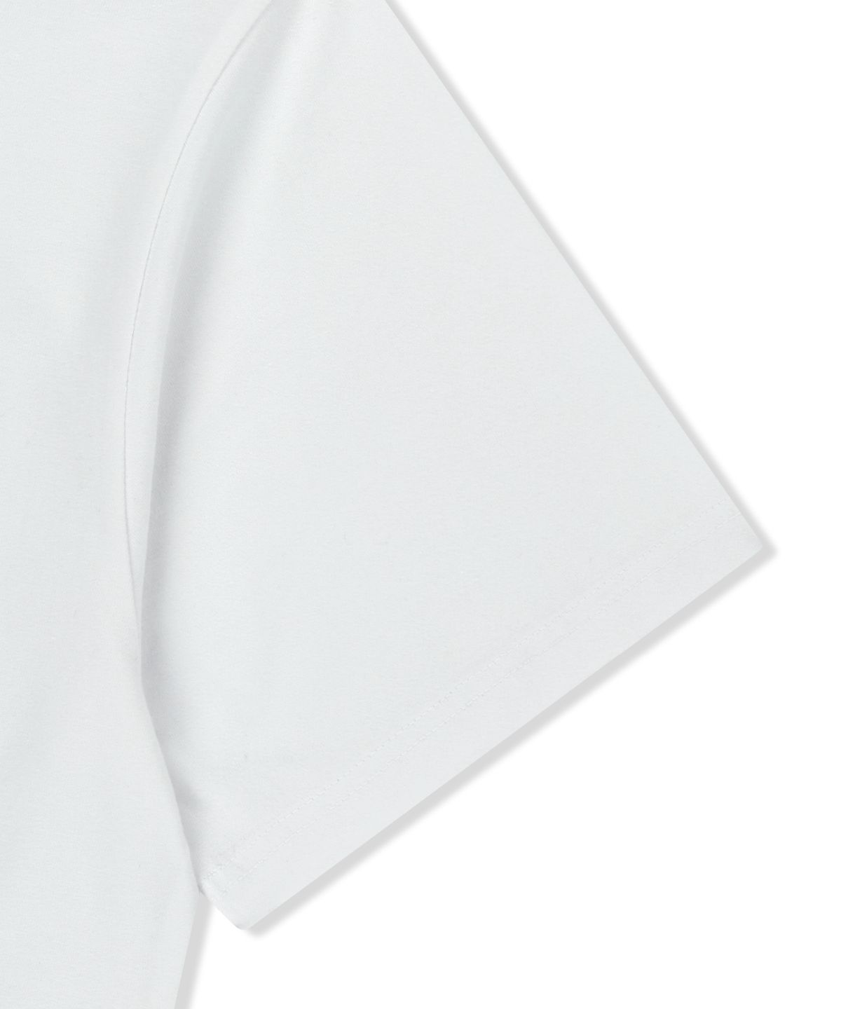 브라운브레스(BROWNBREATH) PATCHWORK TAG V.2 TEE - WHITE