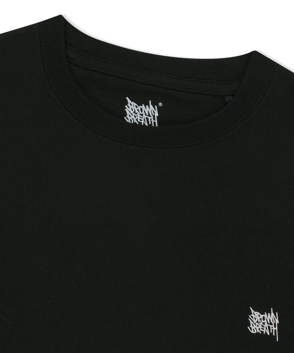 브라운브레스(BROWNBREATH) 20TH ANNIV TAG TEE - BLACK