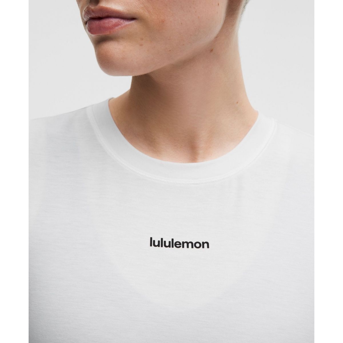 룰루레몬(LULULEMON) 저지 트레이닝 머슬 탱크탑 *롱  WHT