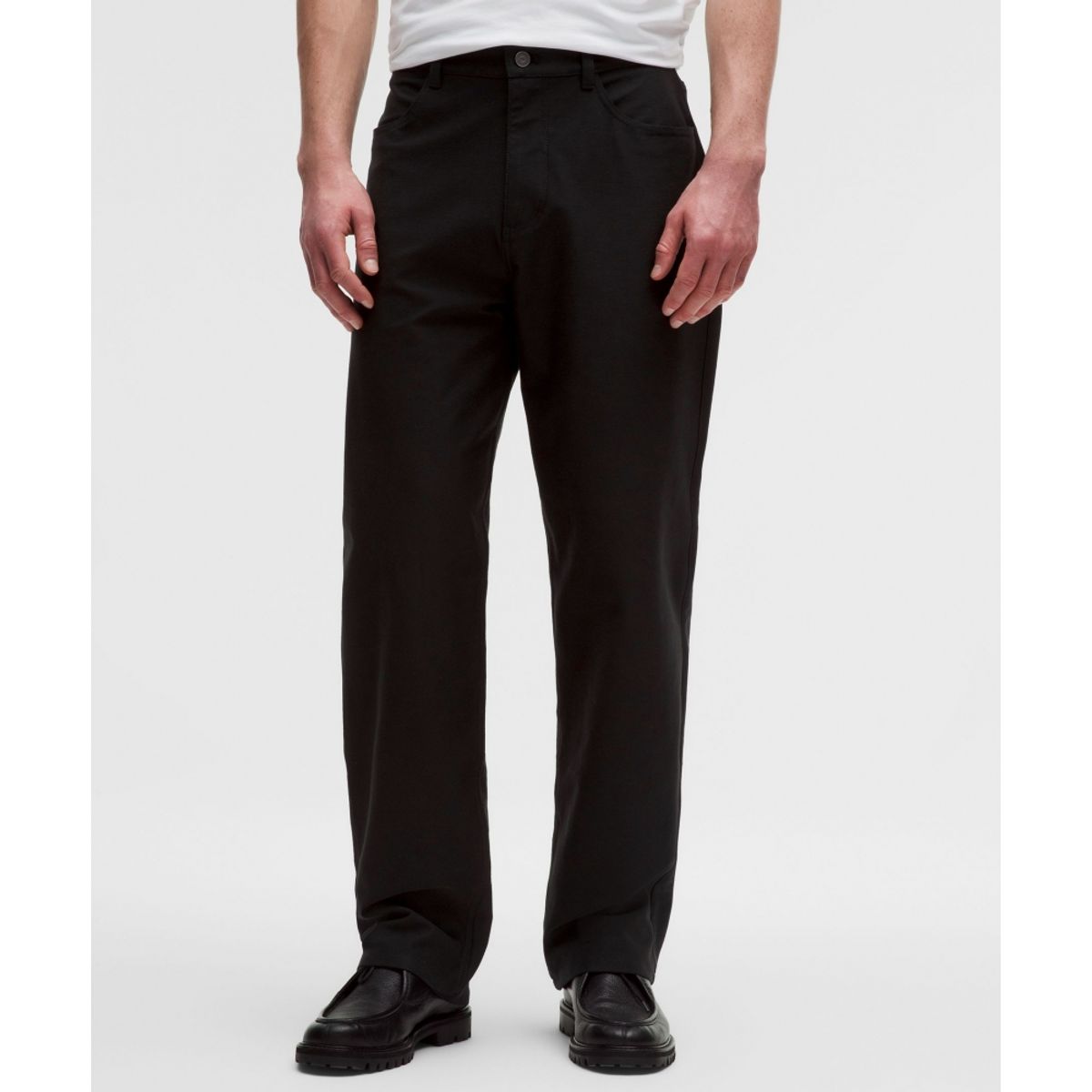 룰루레몬(LULULEMON) 이지파이브 루스 스트레이트 팬츠 32L  BLK