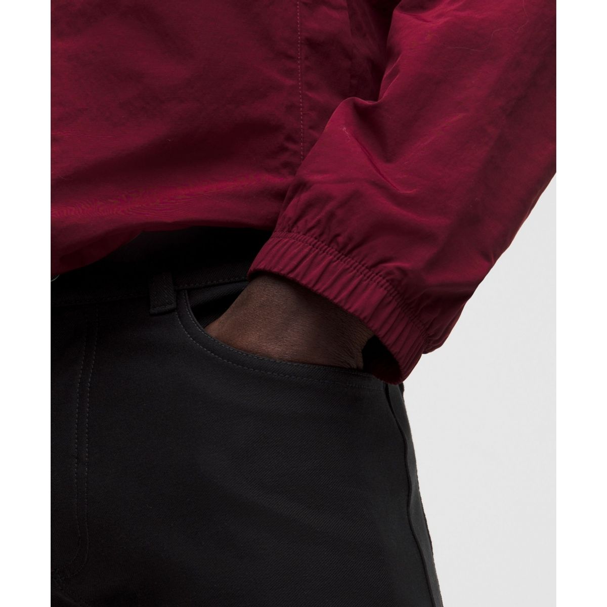 룰루레몬(LULULEMON) 이지파이브 슬림 스트레이트 팬츠 32L  BLK