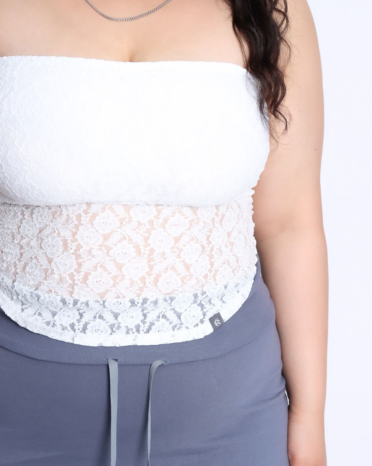 쿨시스(COOLSIS) CS LACE TANK TOP-048 (WHITE)