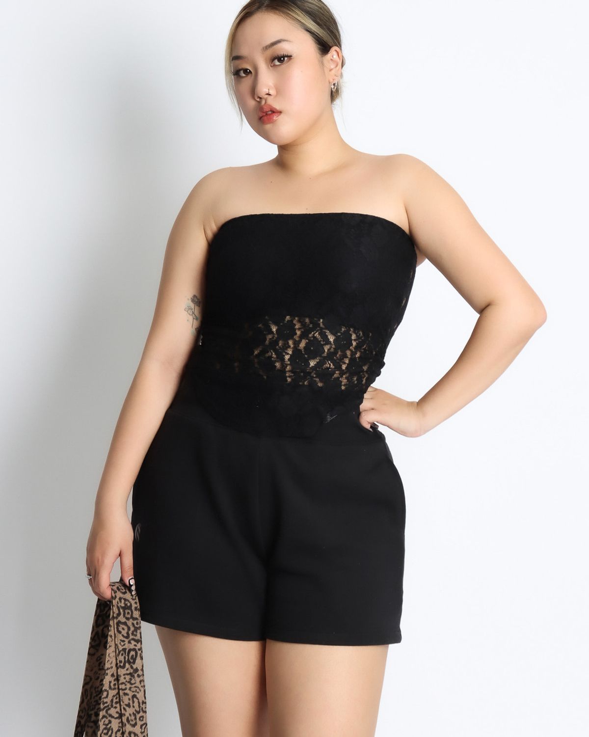 쿨시스(COOLSIS) CS LACE TANK TOP-048 (BLACK)