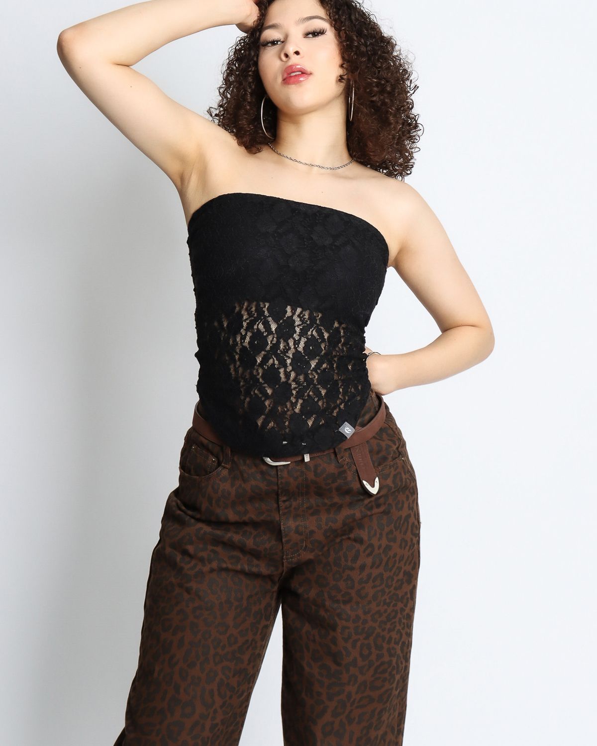 쿨시스(COOLSIS) CS LACE TANK TOP-048 (BLACK)