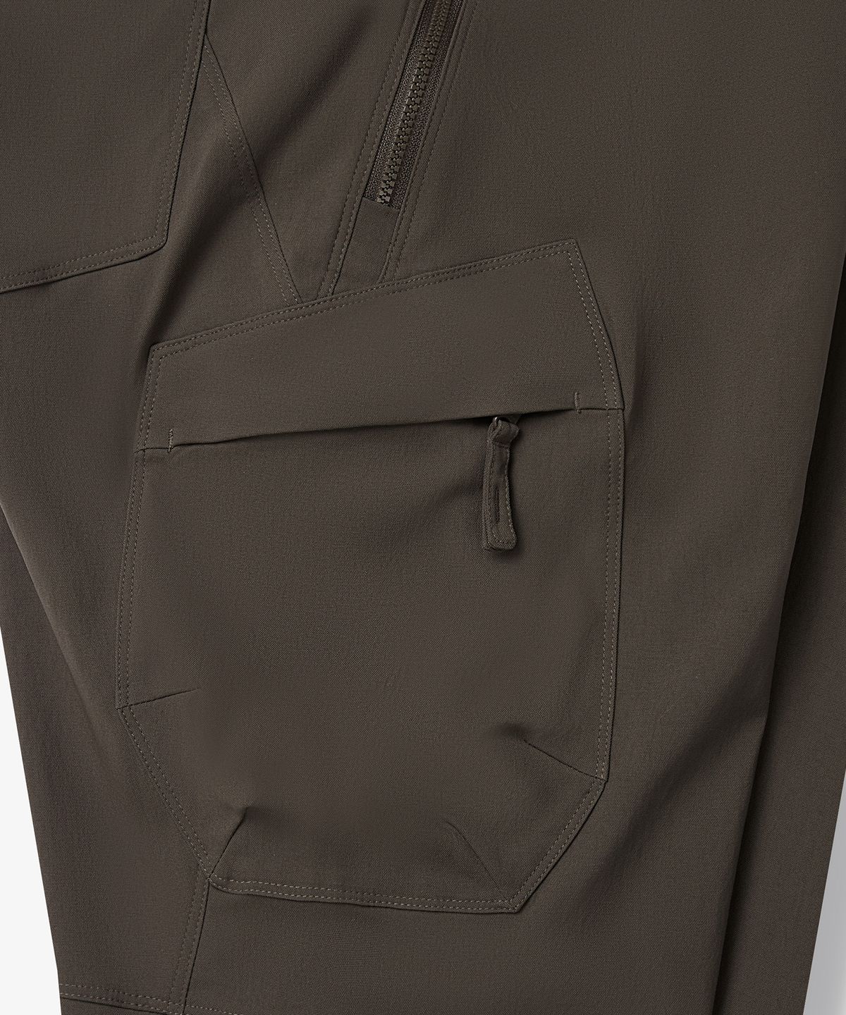 홀루바(HOLUBAR) Denver Relaxed Fit Pants M Brown