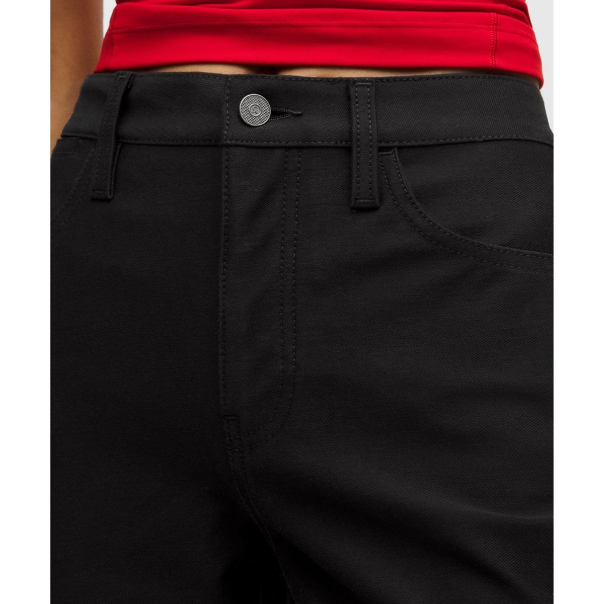 룰루레몬(LULULEMON) 이지파이브 하이라이즈 서틀 플레어 팬츠 *레귤러  BLK