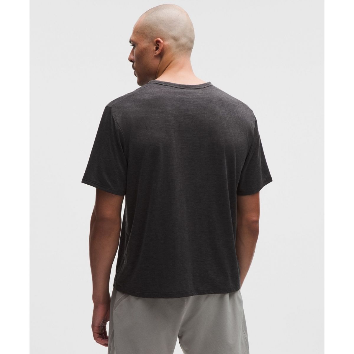 룰루레몬(LULULEMON) 마일 메이커 메쉬 숏슬리브 티셔츠  HBLK