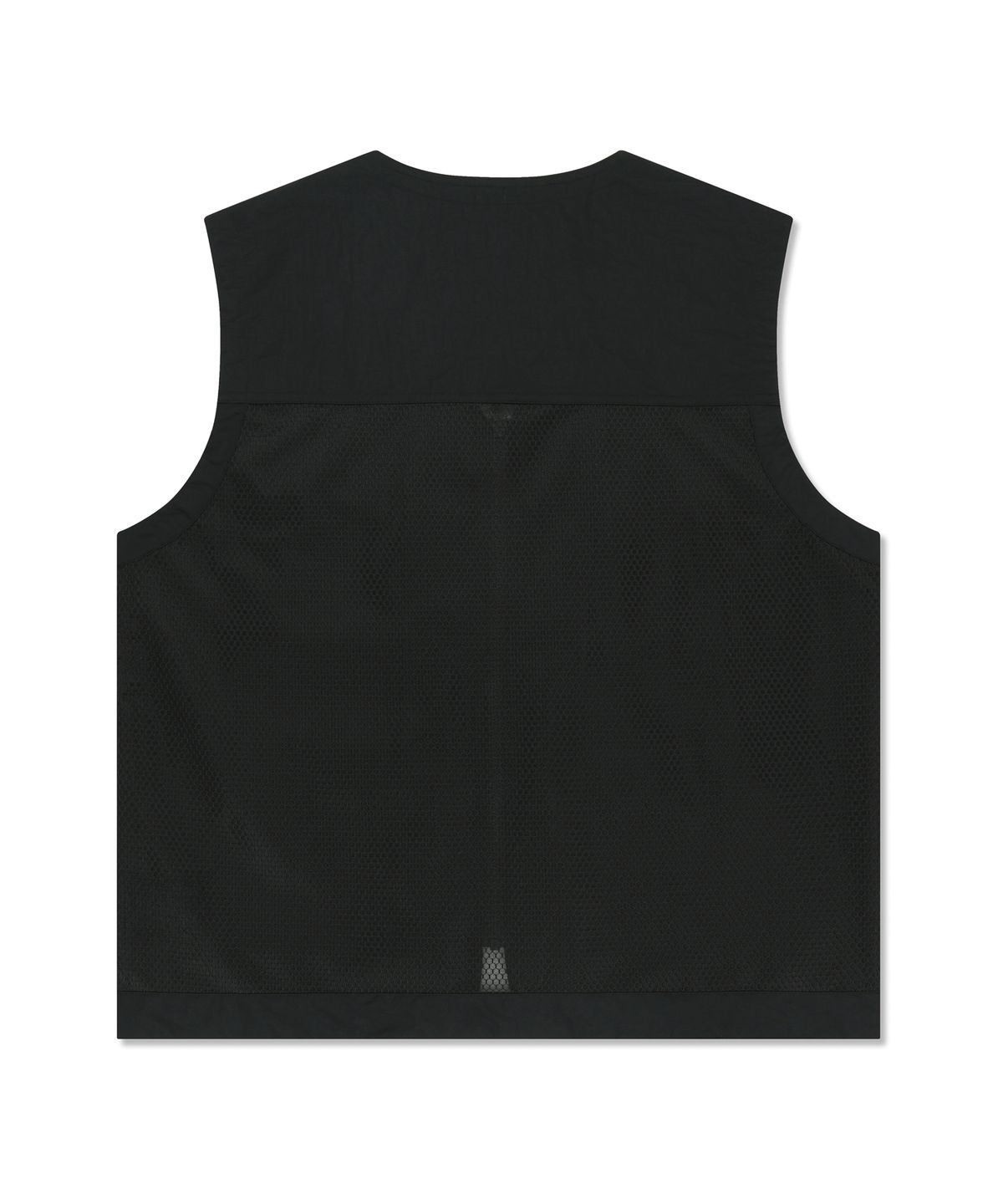 브라운브레스(BROWNBREATH) UTILITY MESH VEST - BLACK