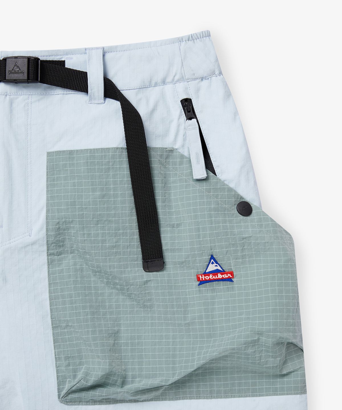 홀루바(HOLUBAR) Fatigue Lined Short Pants Sky Blue