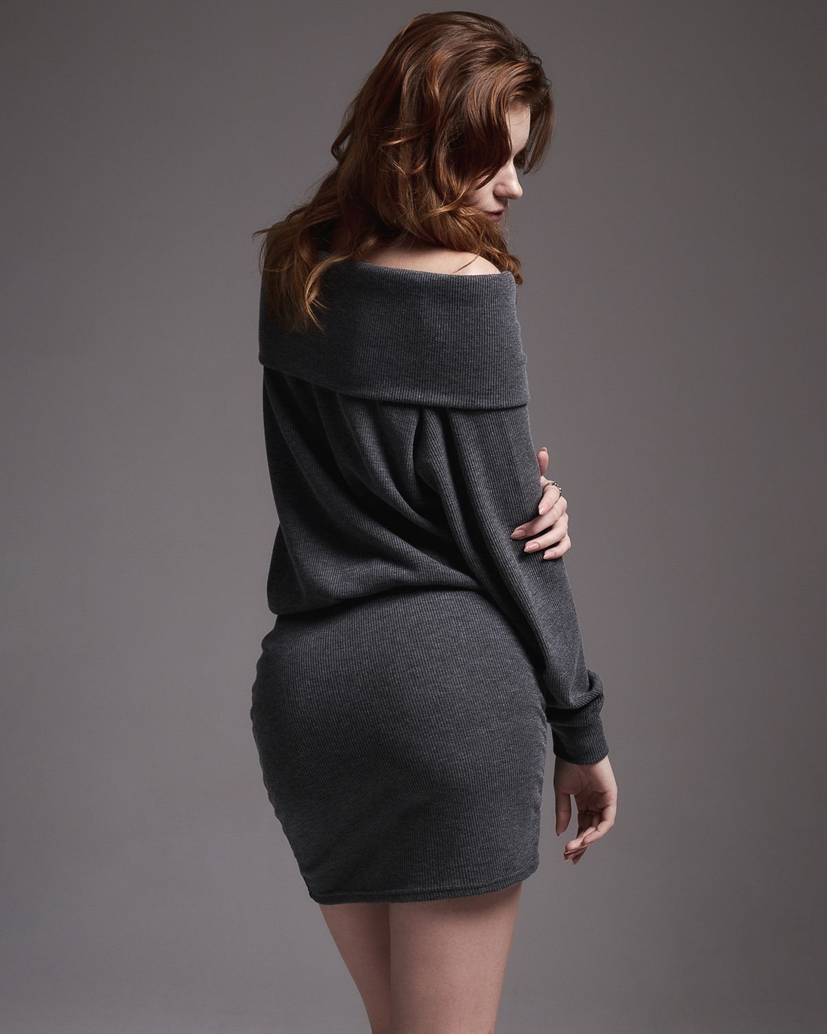 쿨시스(COOLSIS) CS KNIT OFF DRESS-006