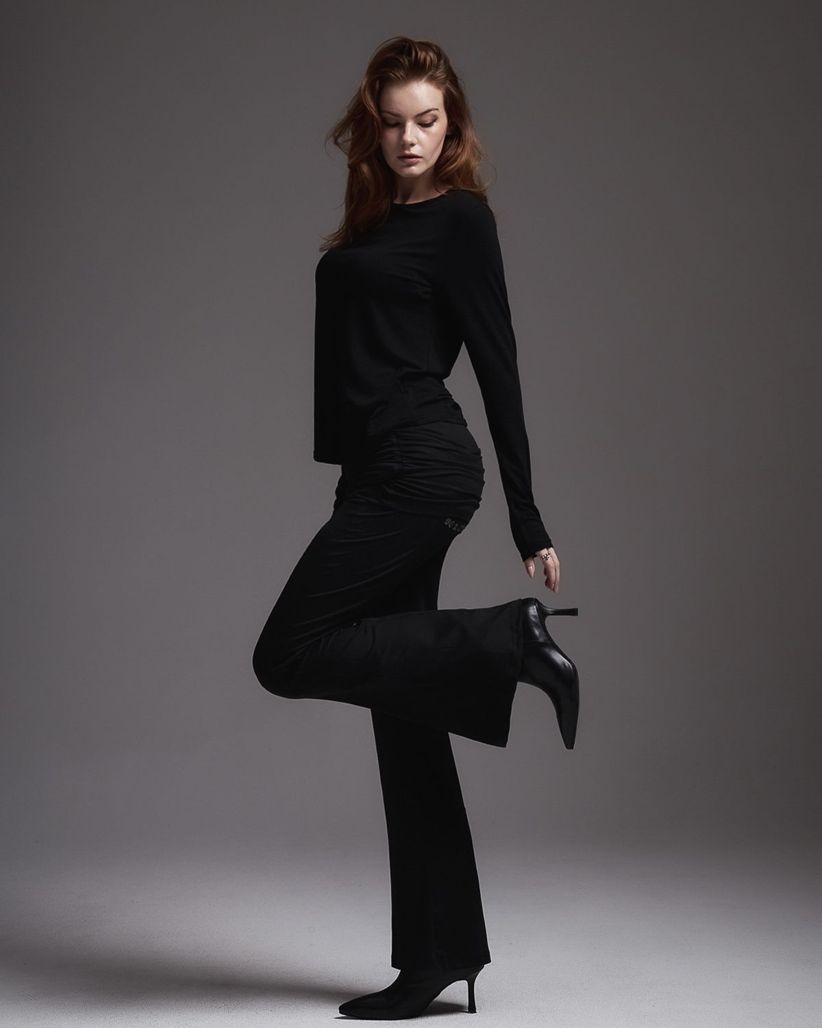 쿨시스(COOLSIS) CS BACK HOLE LINE TOP-052 (BLACK)