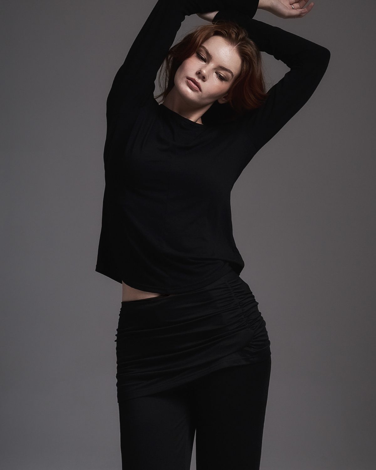쿨시스(COOLSIS) CS BACK HOLE LINE TOP-052 (BLACK)