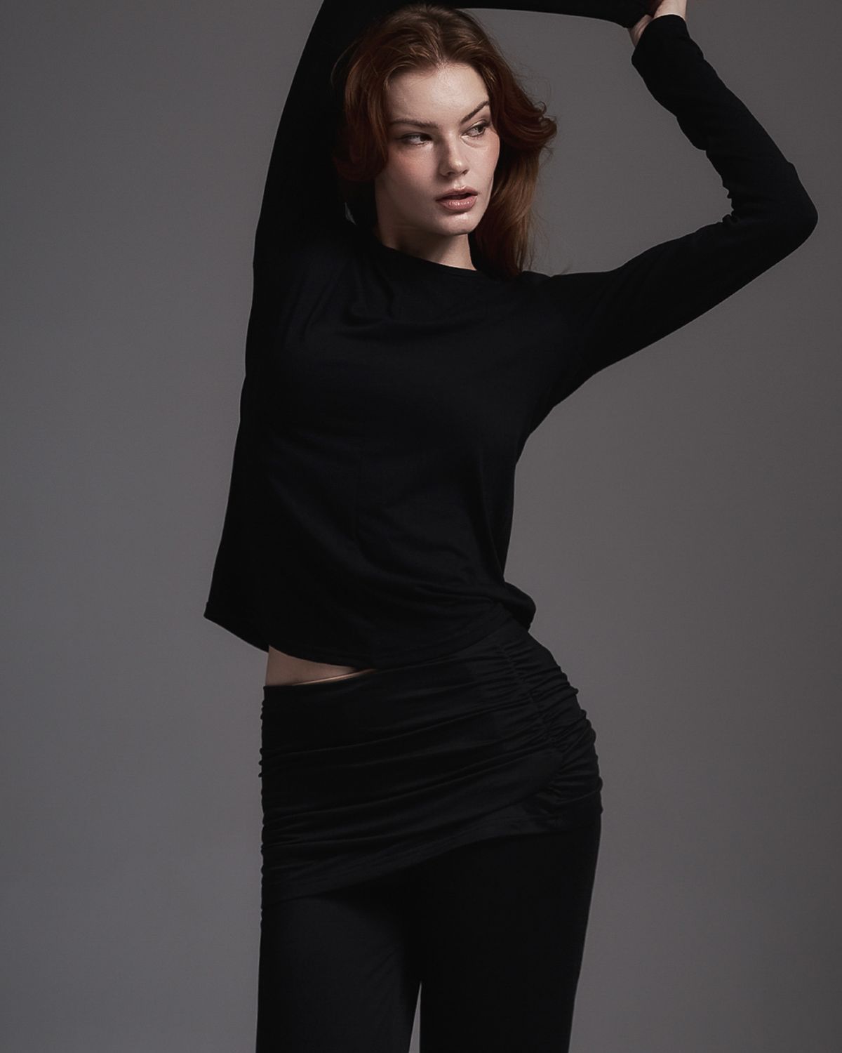 쿨시스(COOLSIS) CS BACK HOLE LINE TOP-052 (BLACK)