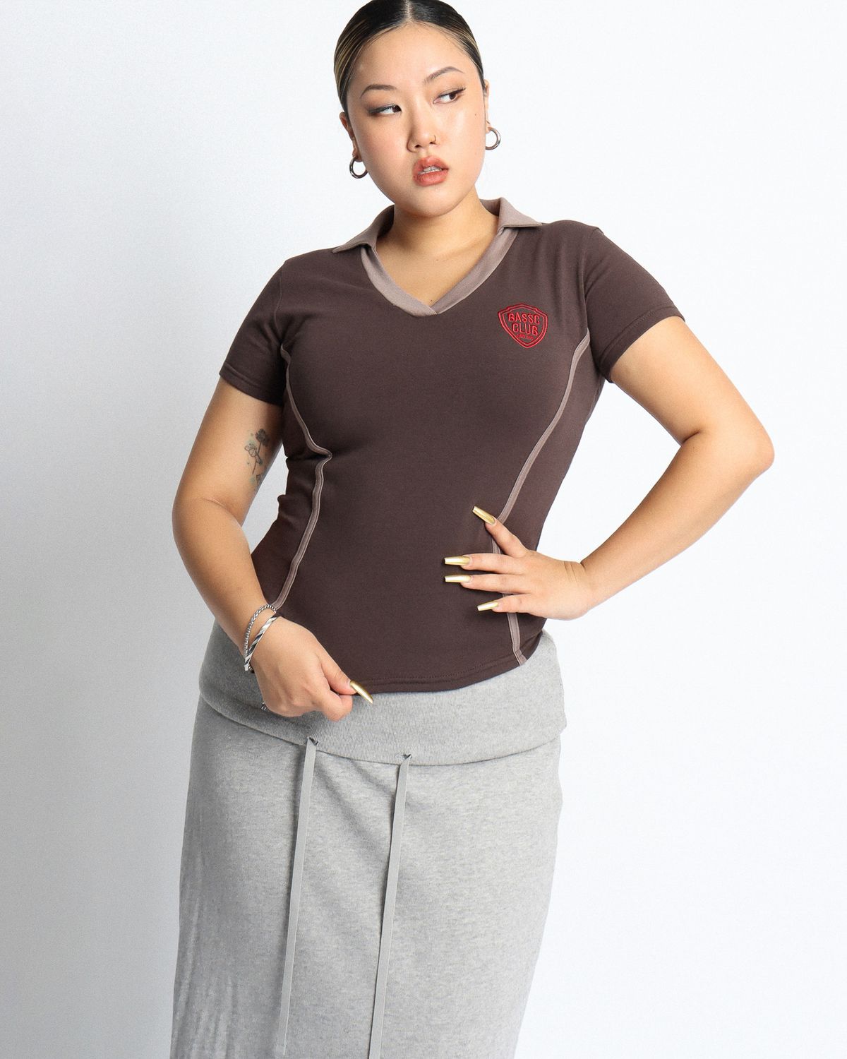 쿨시스(COOLSIS) CS 02 SPORTY TOP-051 (BROWN)