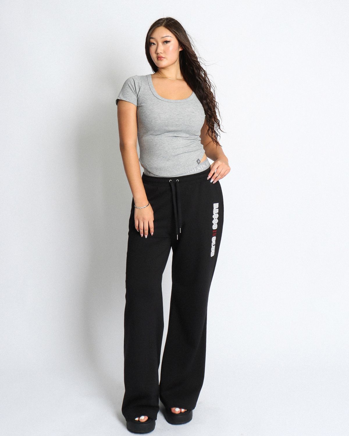 쿨시스(COOLSIS) CS BASSC BOOT PANTS-055 (BLACK)