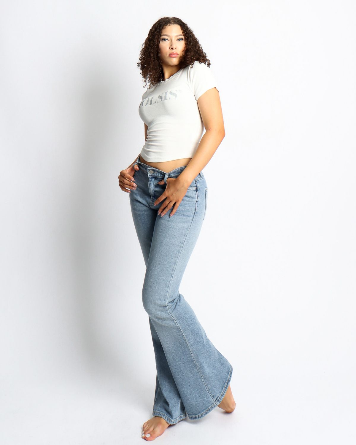 쿨시스(COOLSIS) CS STRAIGHT C JEANS-053