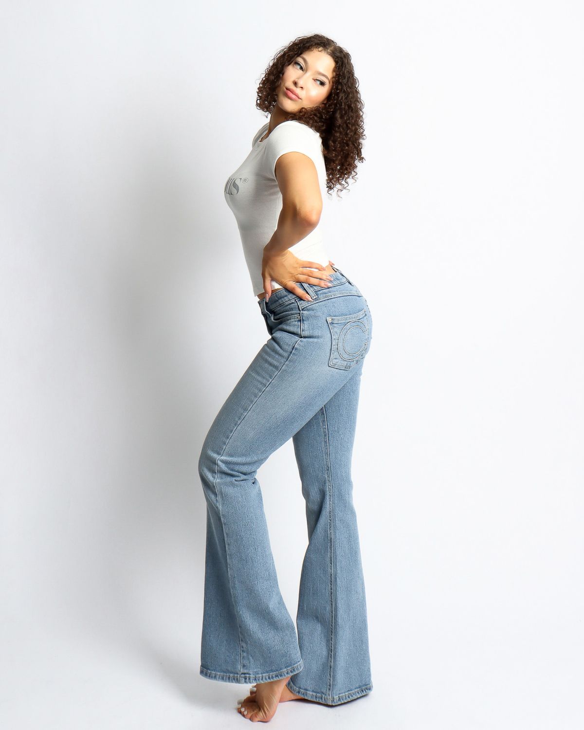 쿨시스(COOLSIS) CS STRAIGHT C JEANS-053
