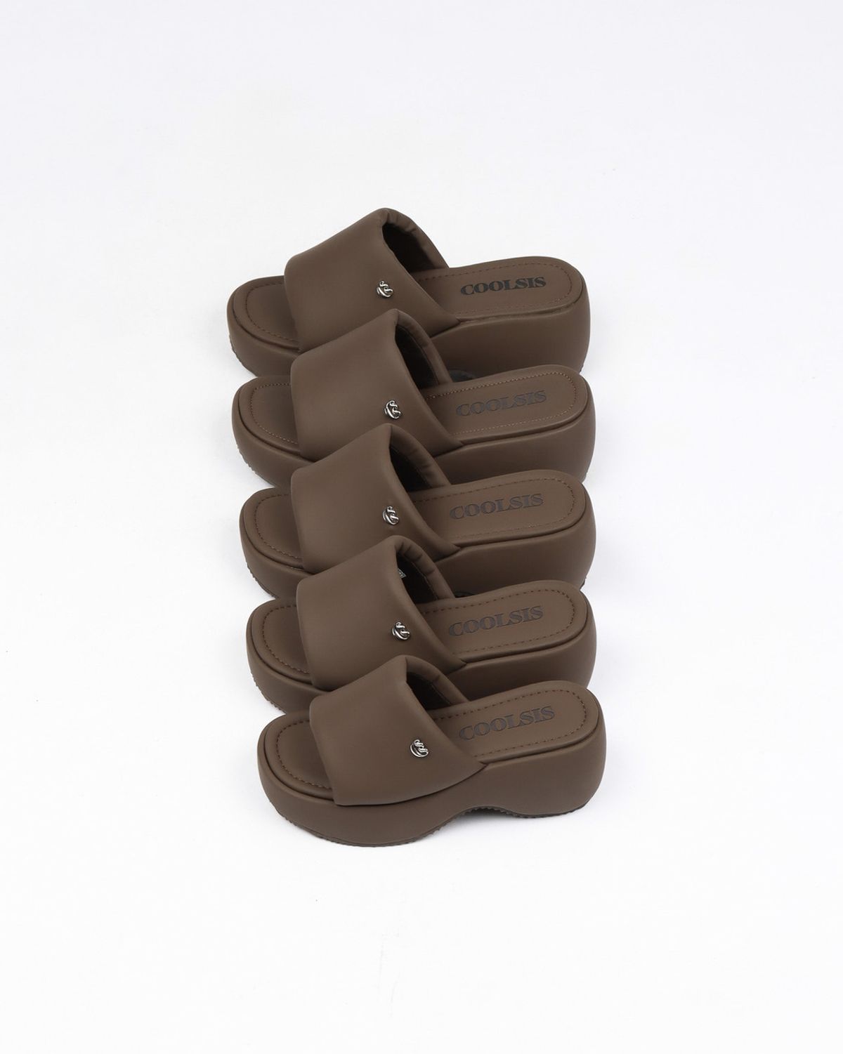 쿨시스(COOLSIS) CS PUFF PLATFORM SHOES (6.5cm)