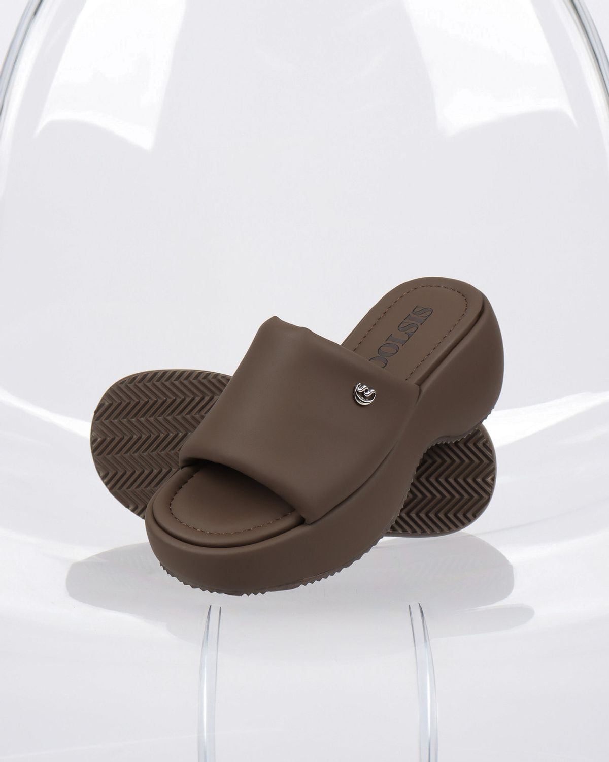 쿨시스(COOLSIS) CS PUFF PLATFORM SHOES (6.5cm)