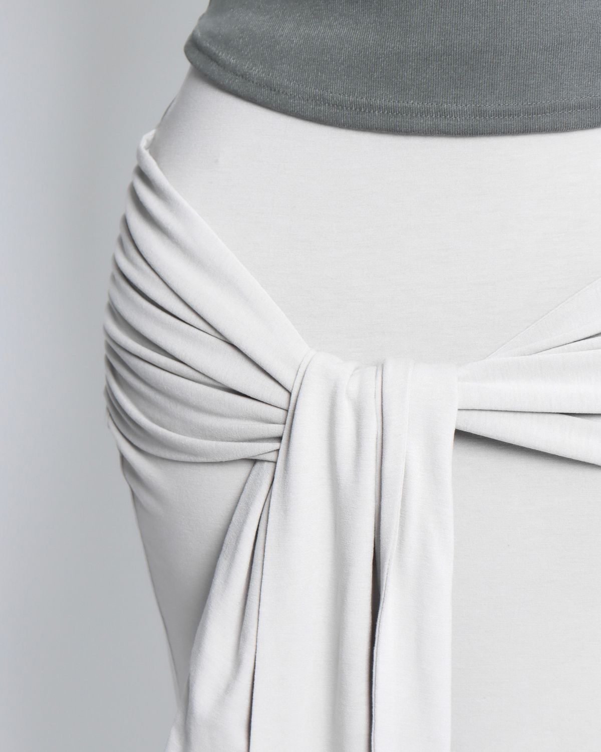 쿨시스(COOLSIS) CS SHIRRING LONG SK-054 (GREY)