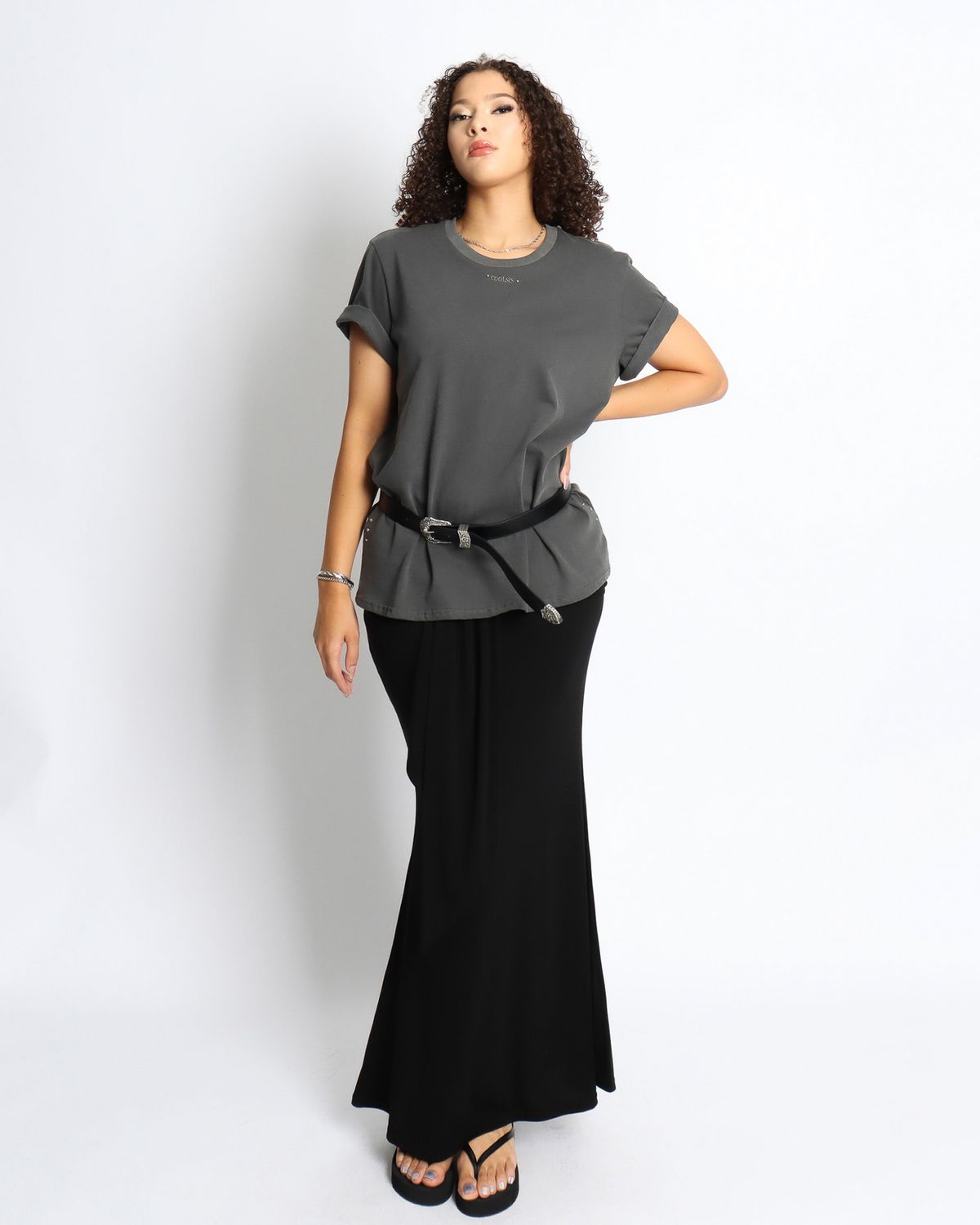 쿨시스(COOLSIS) CS PIGMENT BAGGY TOP-049