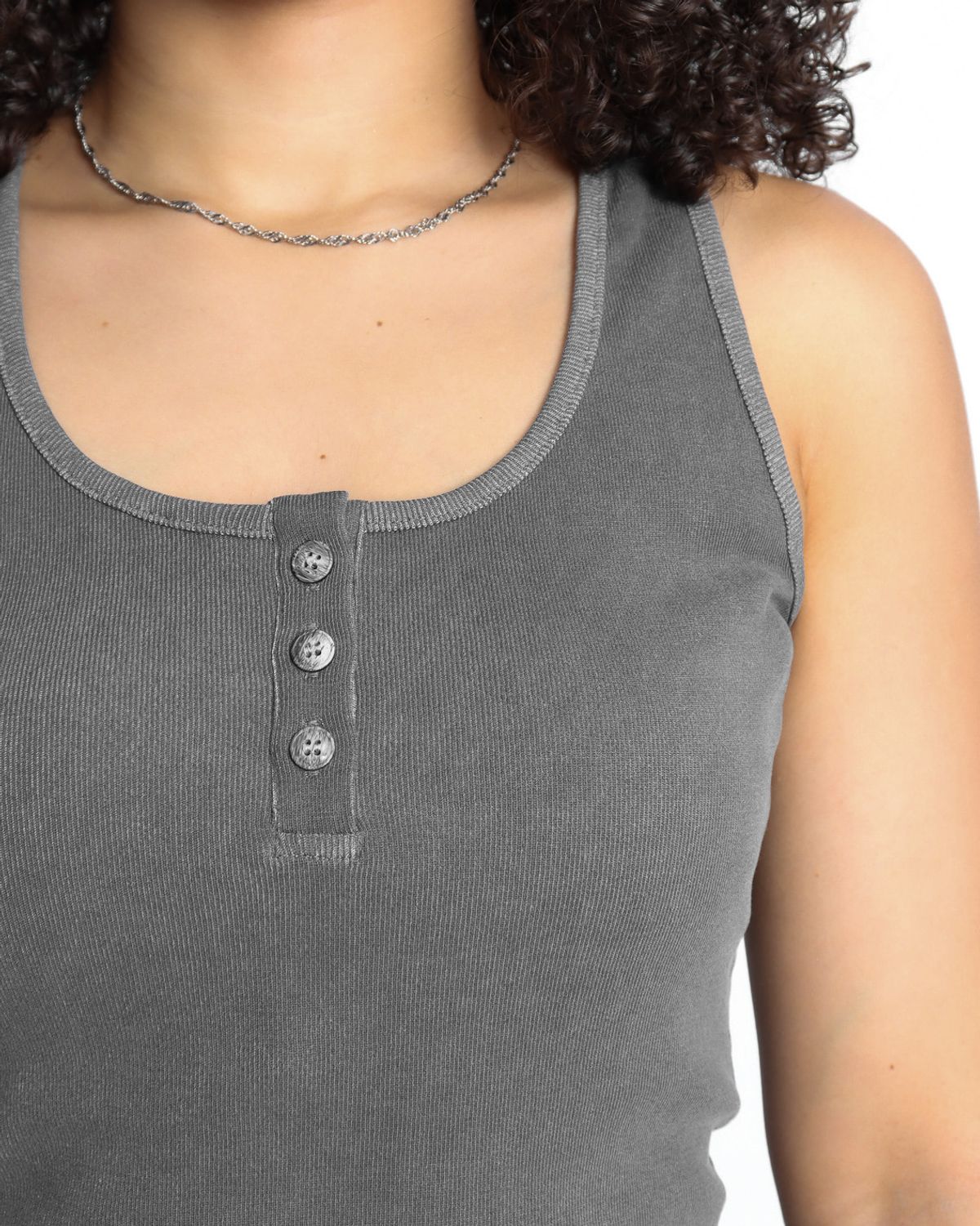 쿨시스(COOLSIS) CS PIGMENT SLEEVELESS-050 (GREY)