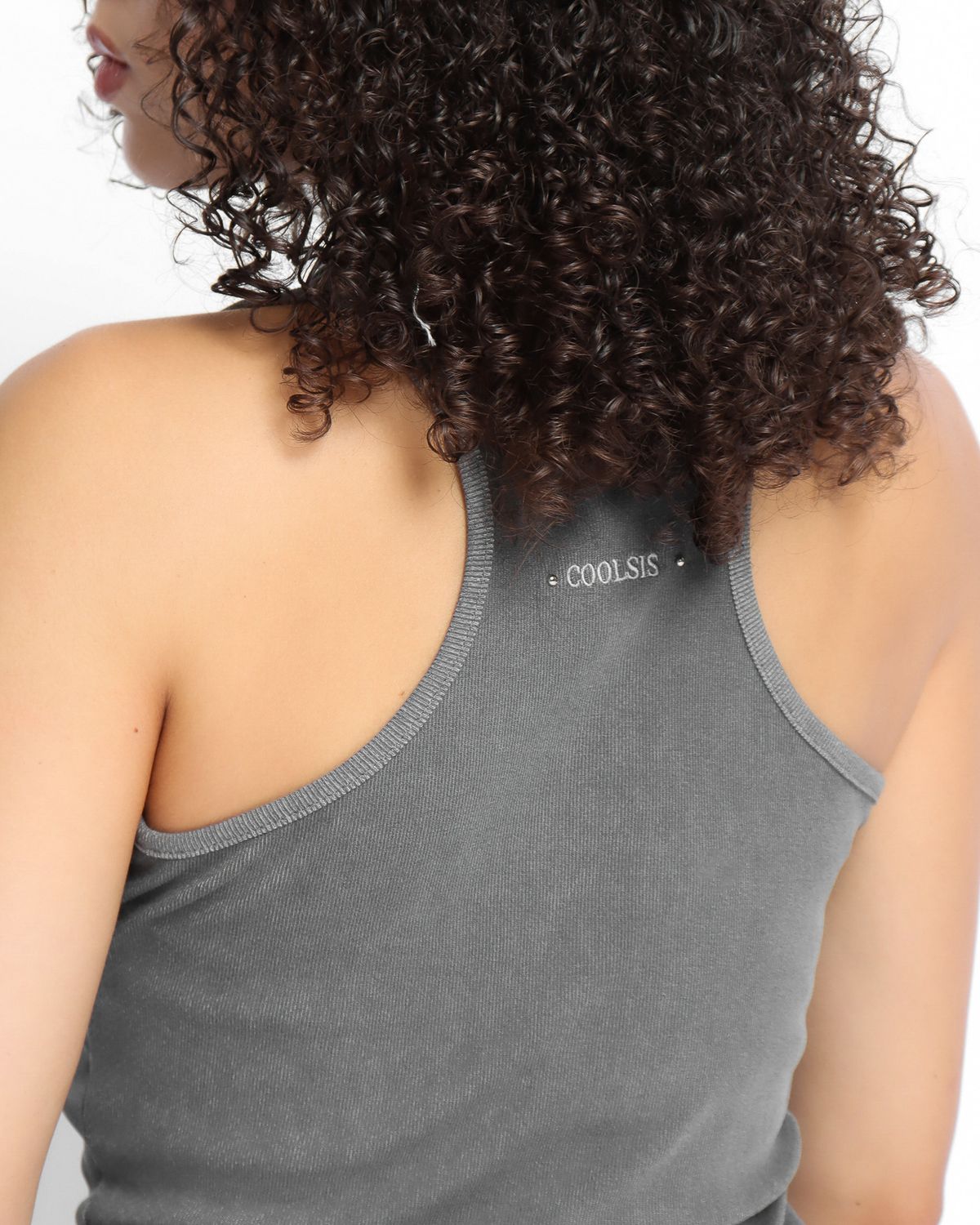 쿨시스(COOLSIS) CS PIGMENT SLEEVELESS-050 (GREY)