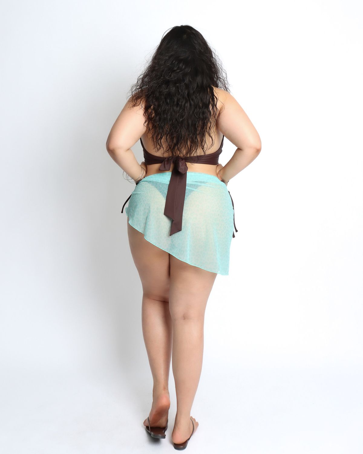 쿨시스(COOLSIS) CS KEYHOLE BIKINI SKIRTS (MINT)