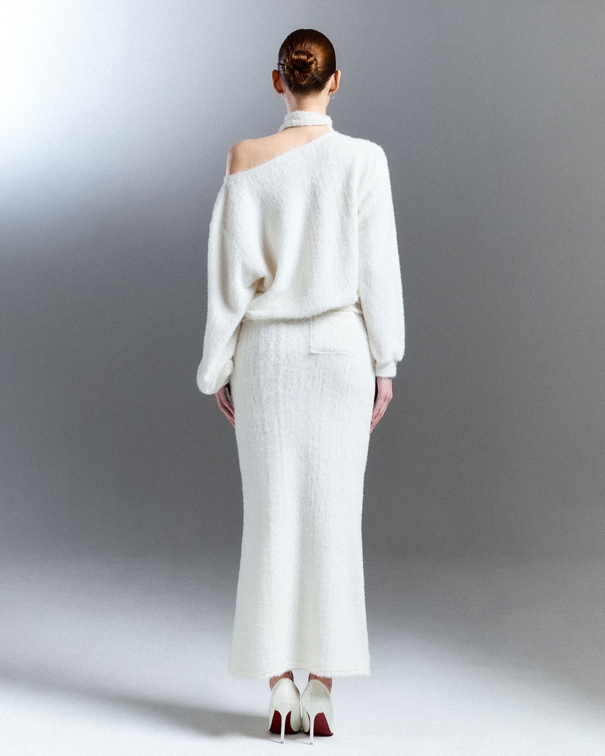 쿨시스(COOLSIS) CS FUR MERMAID LONG SK-059 (WHITE)