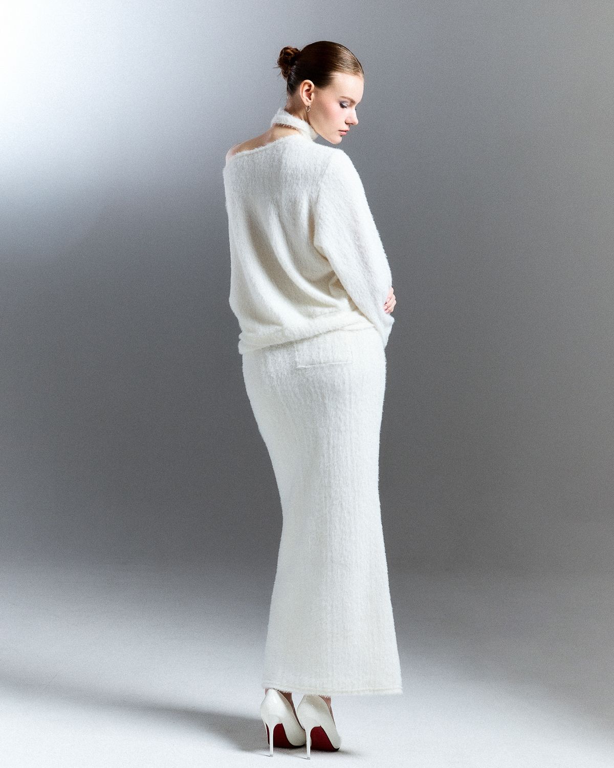 쿨시스(COOLSIS) CS FUR MERMAID LONG SK-059 (WHITE)