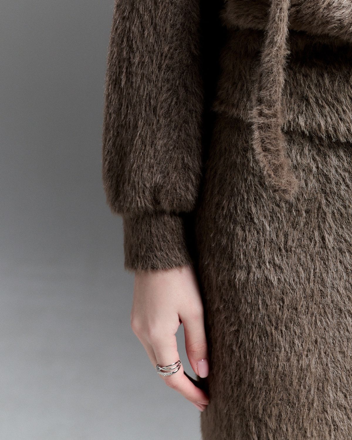 쿨시스(COOLSIS) CS FUR MERMAID LONG SK-059 (BROWN)