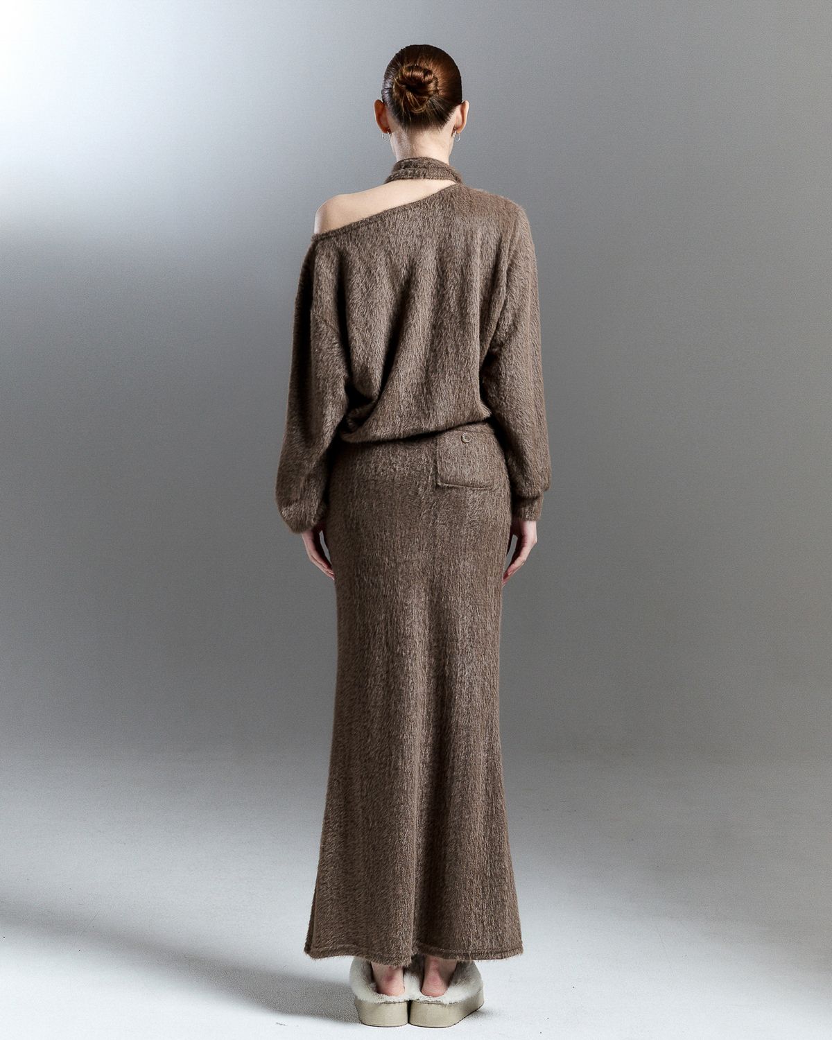 쿨시스(COOLSIS) CS FUR MERMAID LONG SK-059 (BROWN)