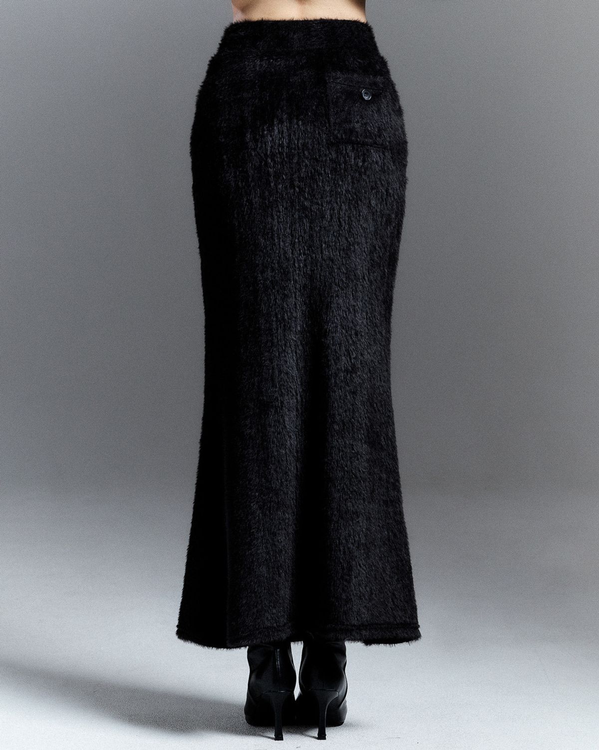 쿨시스(COOLSIS) CS FUR MERMAID LONG SK-059 (BLACK)