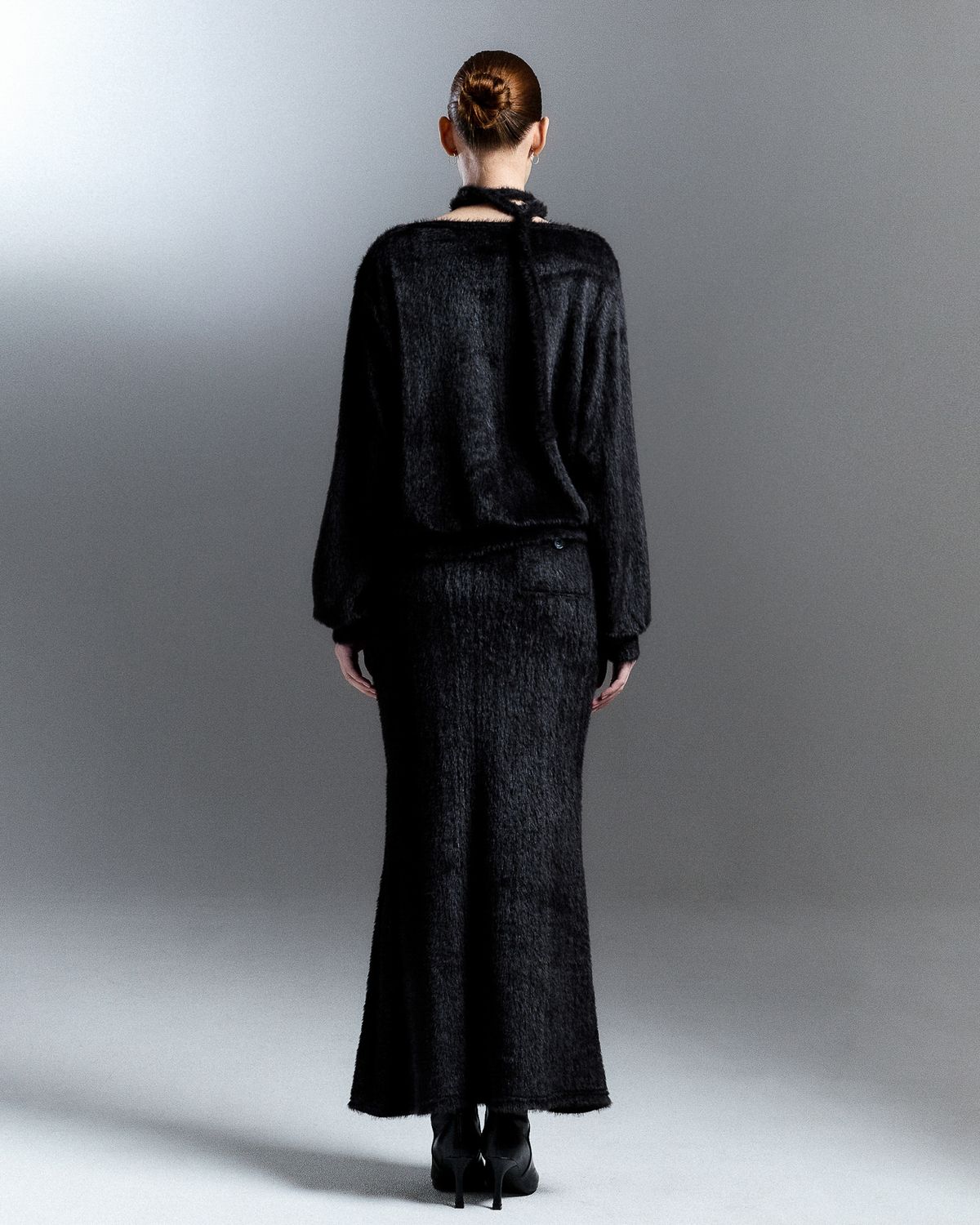 쿨시스(COOLSIS) CS FUR MERMAID LONG SK-059 (BLACK)