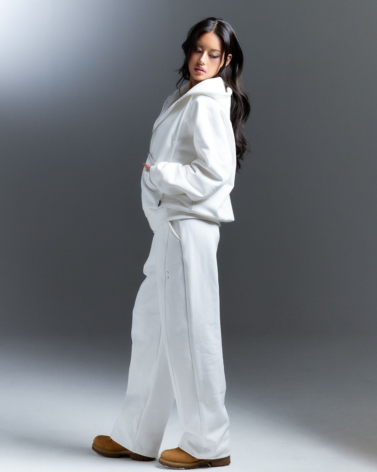 쿨시스(COOLSIS) CS WINTER RIVET PANTS-058 (WHITE)