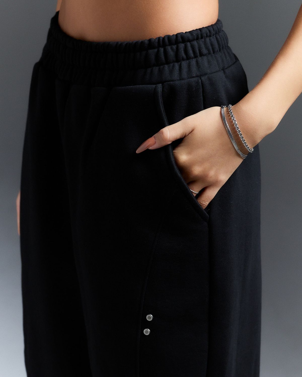 쿨시스(COOLSIS) CS WINTER RIVET PANTS-058 (BLACK)