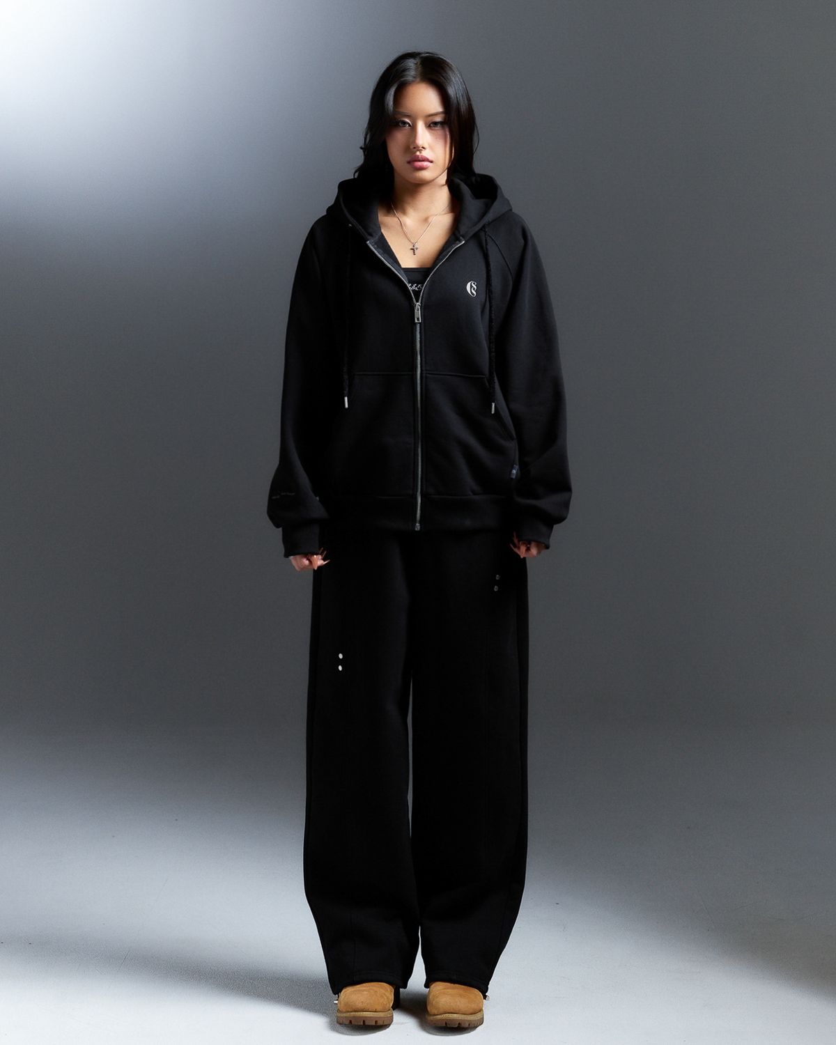 쿨시스(COOLSIS) CS WINTER RIVET PANTS-058 (BLACK)