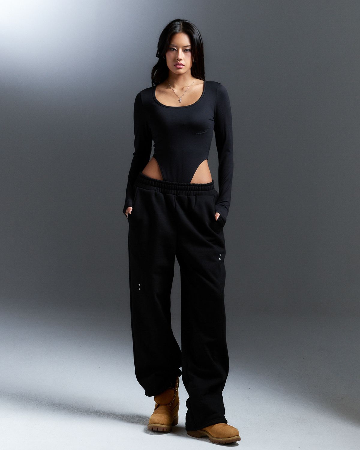 쿨시스(COOLSIS) CS WINTER RIVET PANTS-058 (BLACK)