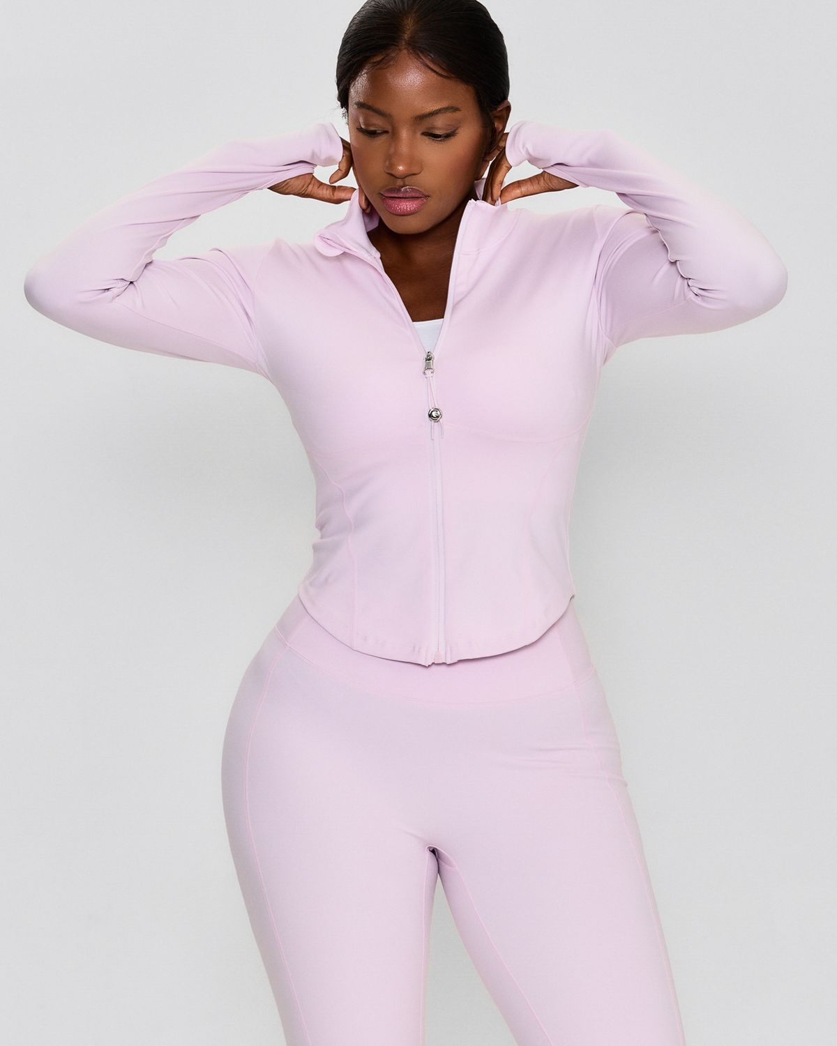 쿨시스(COOLSIS) CS CURVE FLEX ZIP JACKET (PINK)