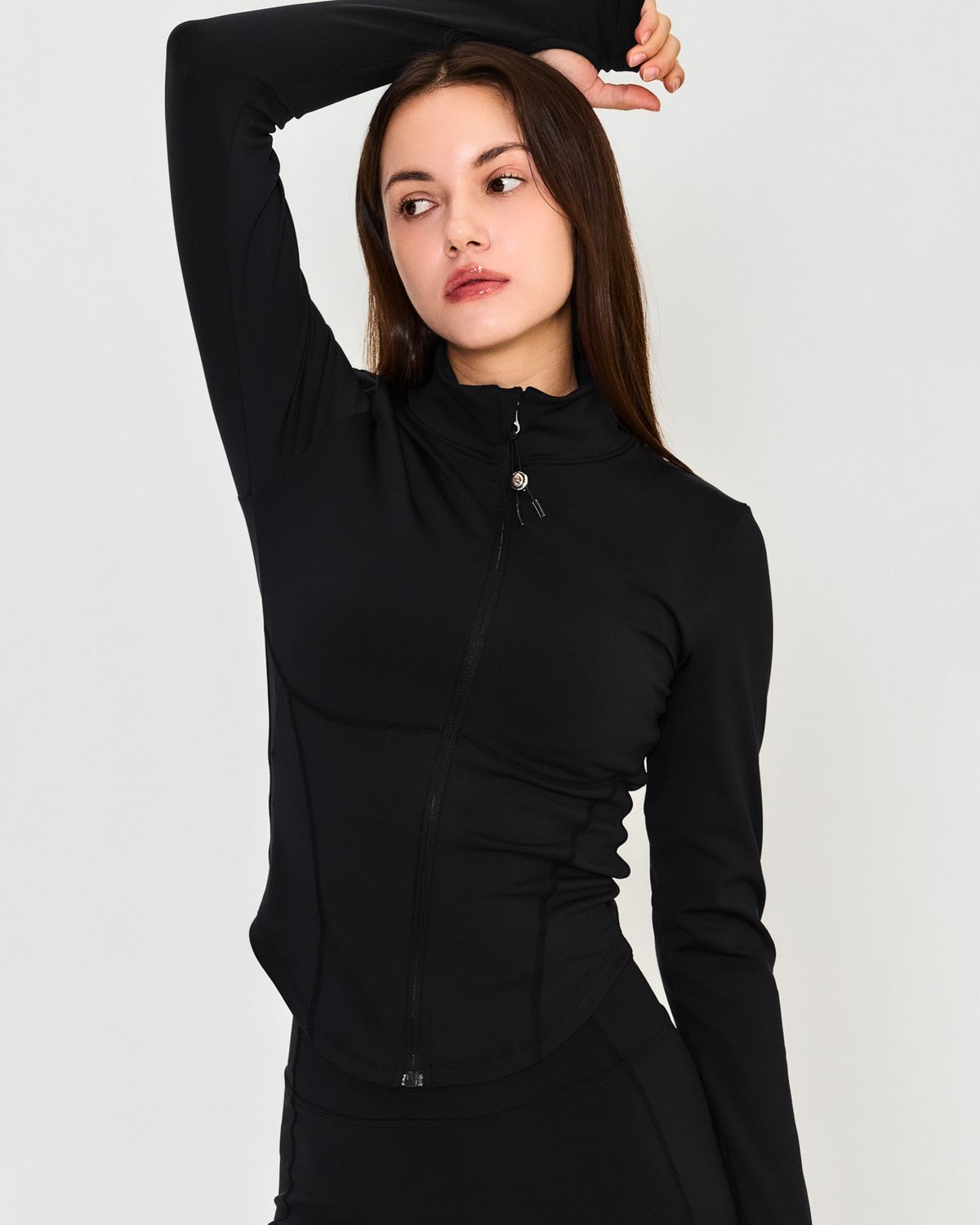 쿨시스(COOLSIS) CS CURVE FLEX ZIP JACKET (BLACK)