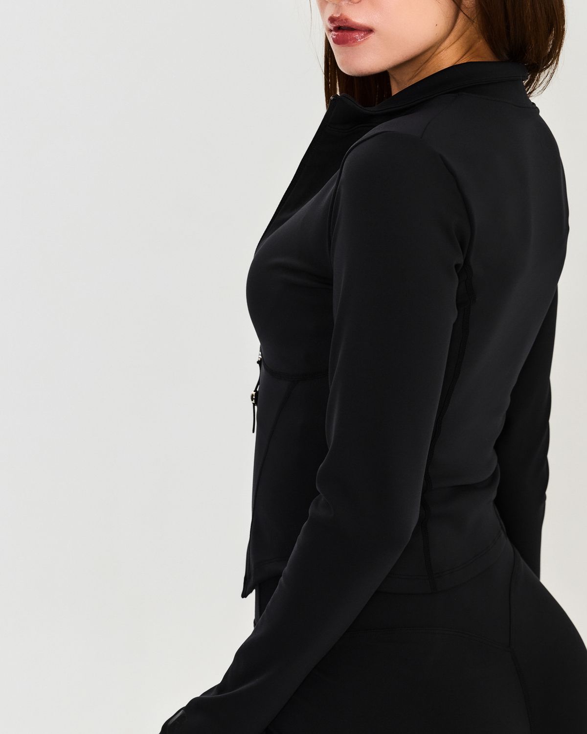 쿨시스(COOLSIS) CS CURVE FLEX ZIP JACKET (BLACK)