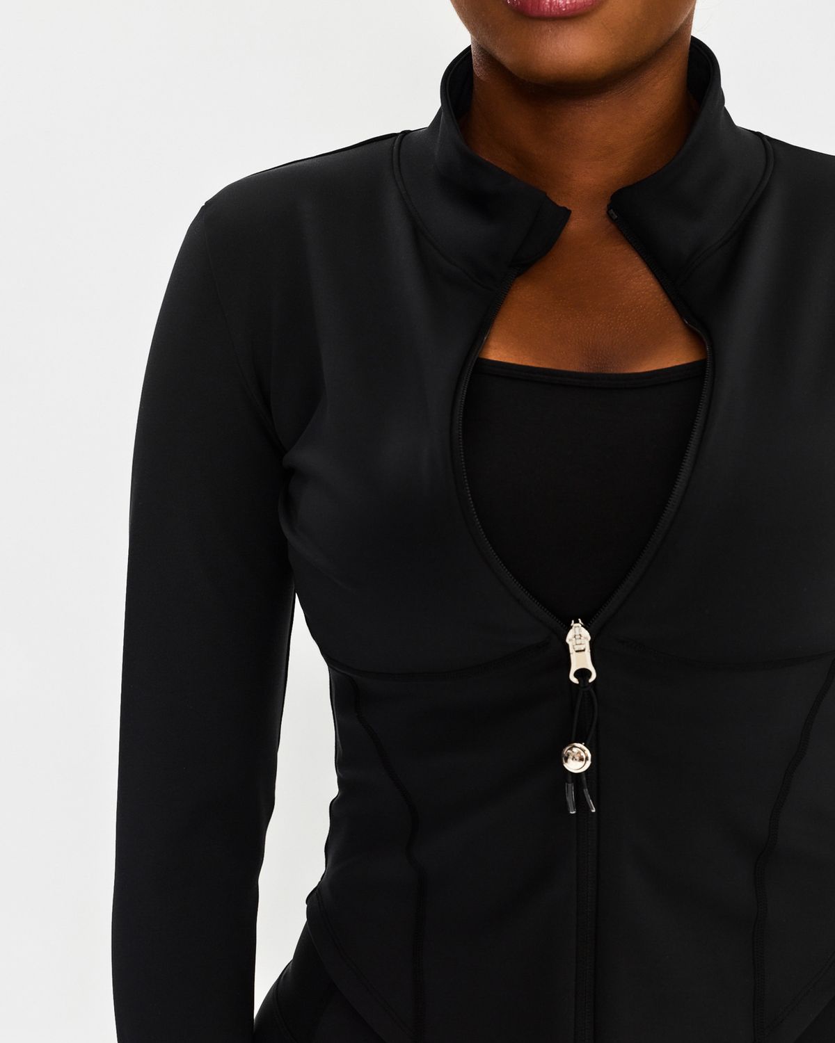 쿨시스(COOLSIS) CS CURVE FLEX ZIP JACKET (BLACK)