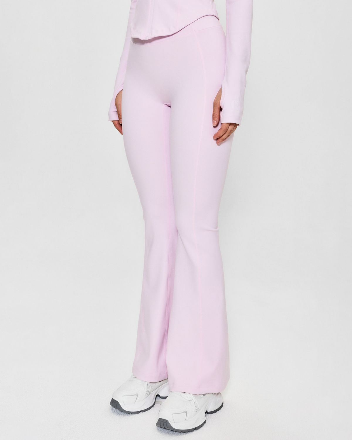 쿨시스(COOLSIS) CS CURVE BOOTCUT LEGGINGS (PINK)