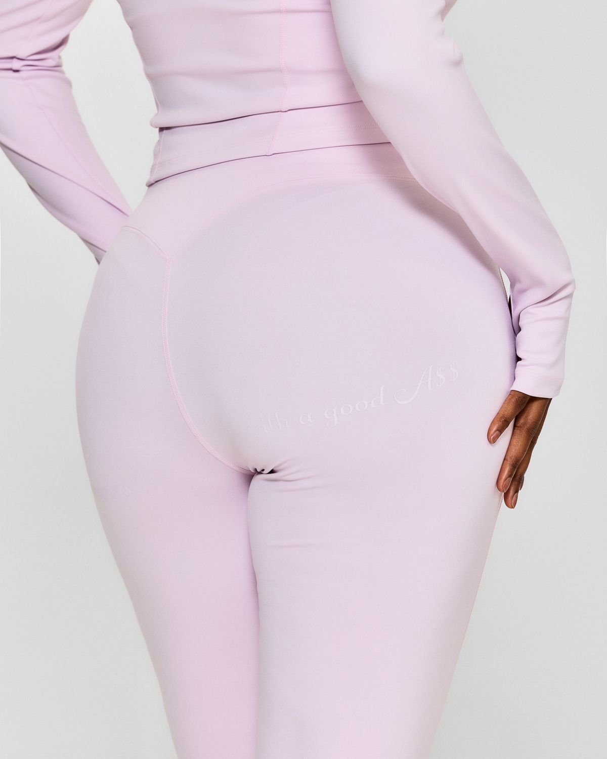 쿨시스(COOLSIS) CS CURVE BOOTCUT LEGGINGS (PINK)