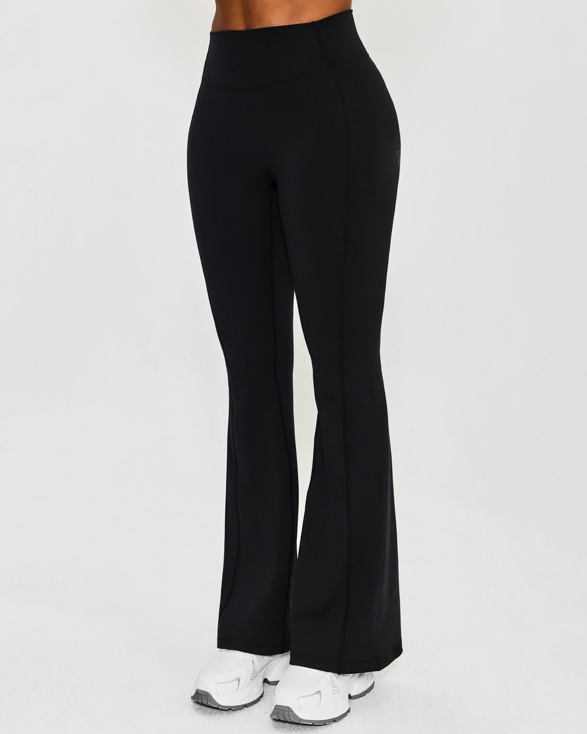 쿨시스(COOLSIS) CS CURVE BOOTCUT LEGGINGS (BLACK)