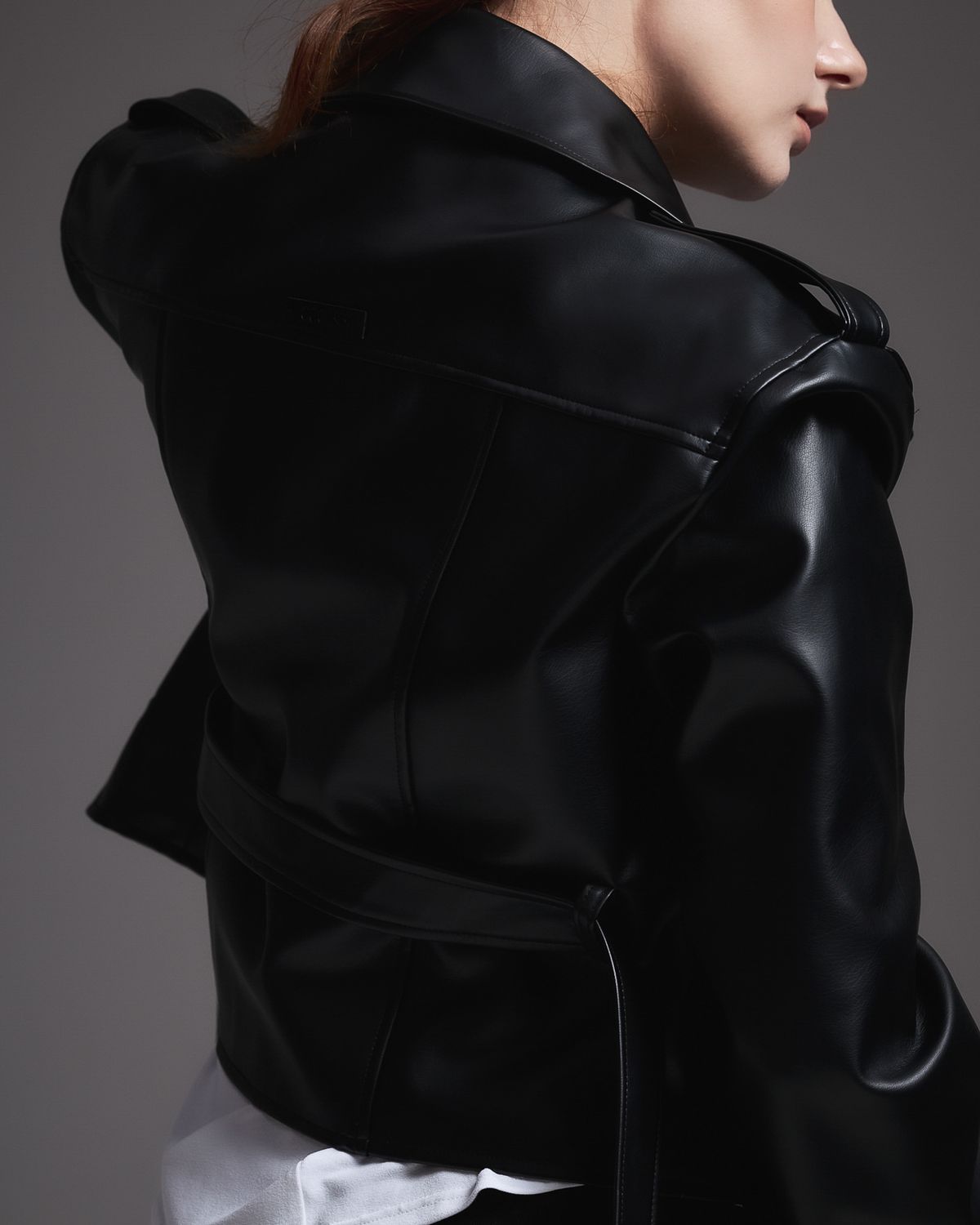 쿨시스(COOLSIS) CS LEATHER TRENCH JACKET-019