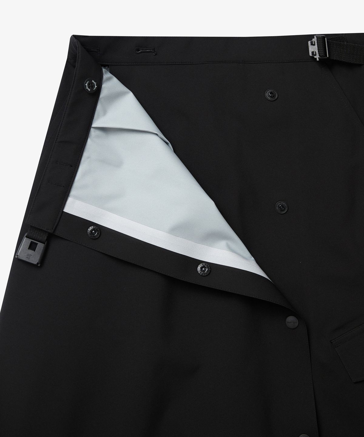 홀루바(HOLUBAR) Trail 3L Split Skirt Black