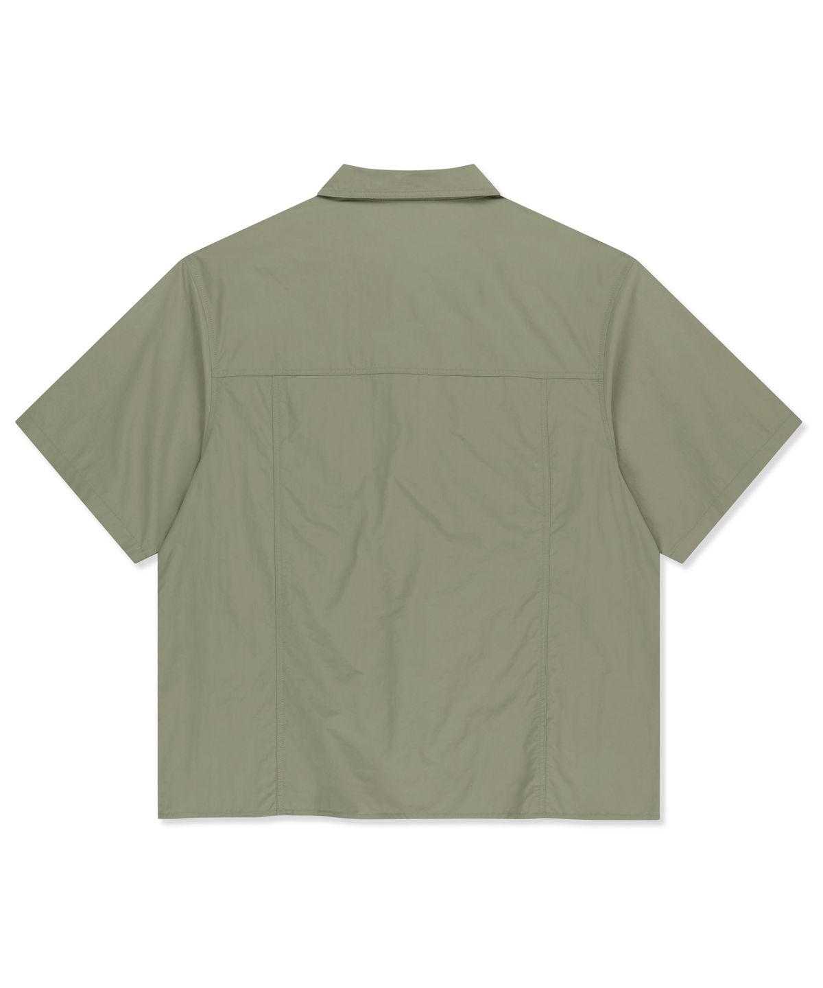 브라운브레스(BROWNBREATH) NYLON WORK SHIRTS - BEIGE
